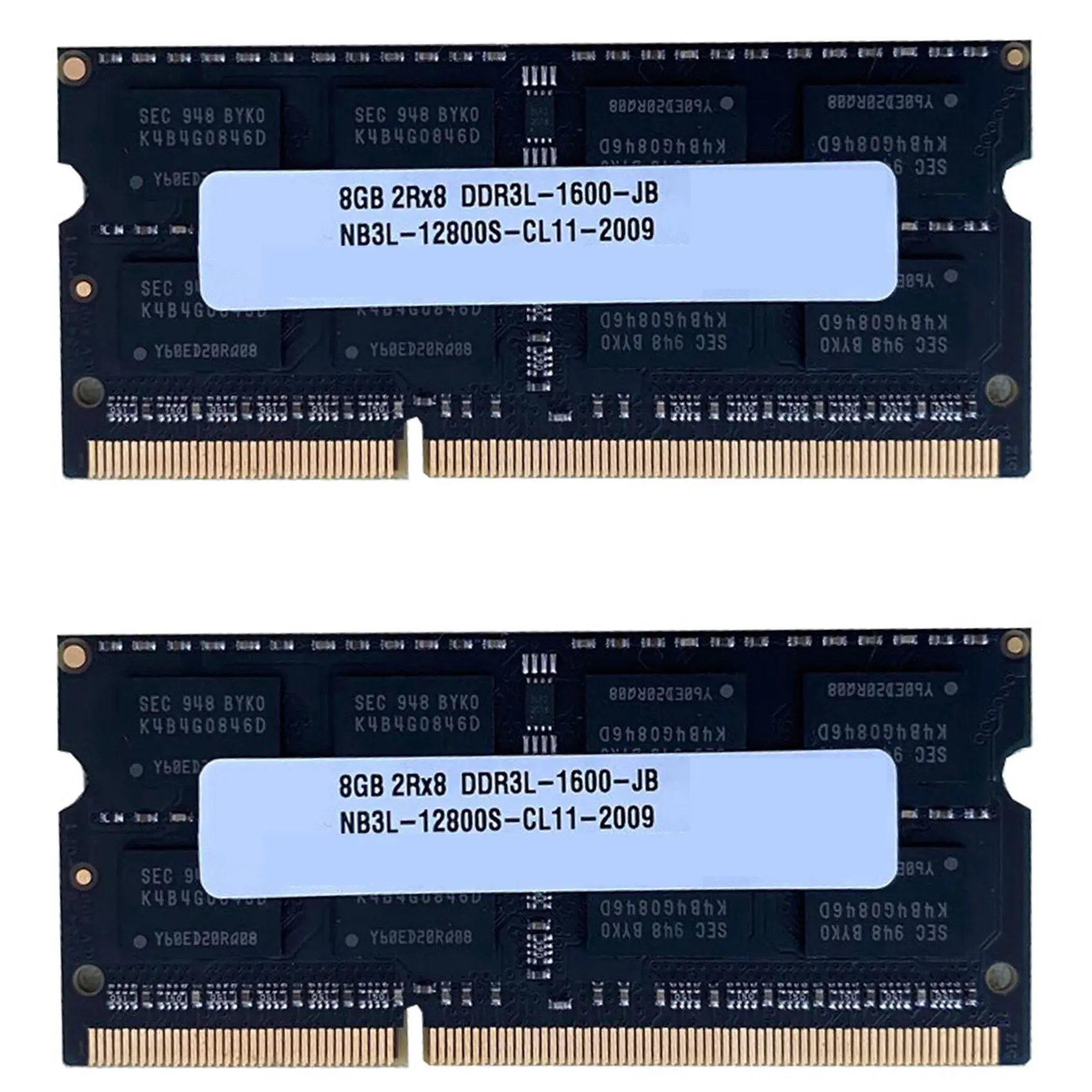 2X DDR3 8GB Laptop Ram Memory 1600Mhz PC3-12800 1.35V 204 Pins SODIMM Support Dual Channel For AMD Laptop Memory