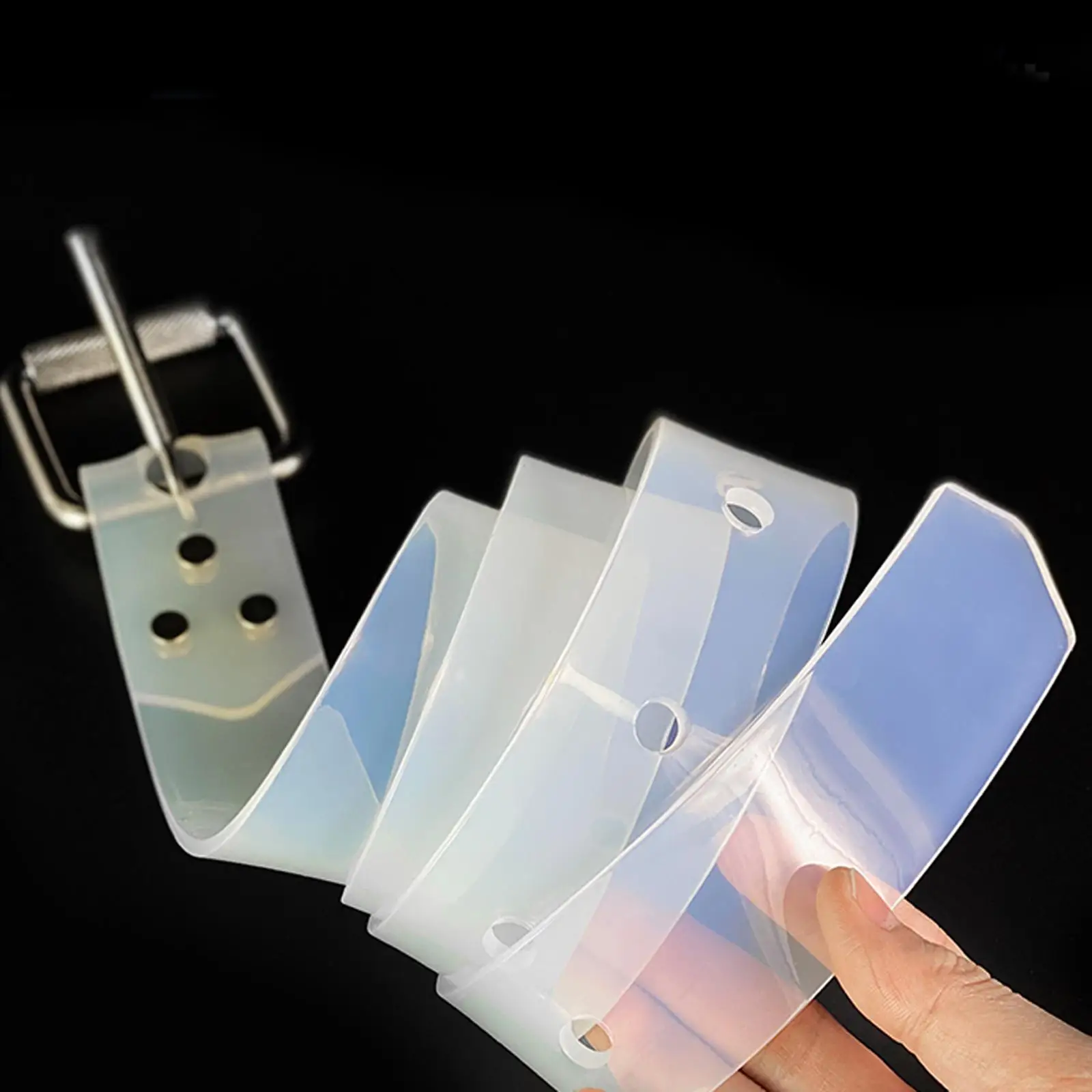 

Diving Weight Belt 130 cm Length Clear with Quick Release Pin Buckle for Free Diving Underwater Sport Spearfishing Scuba Diving