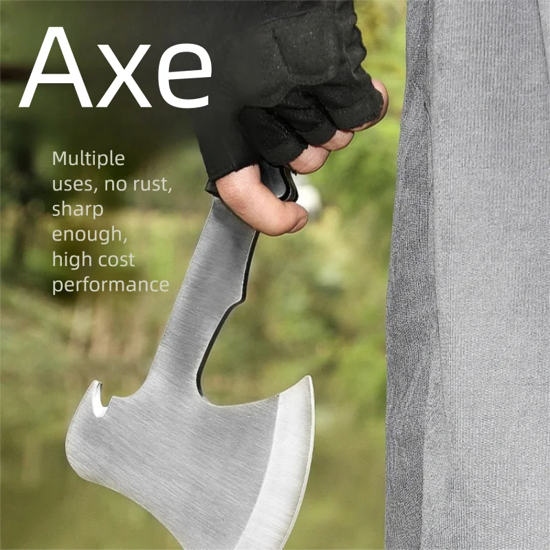Tactical Outdoor Axe - Fire Rescue, Camping, Logging, Mountain Opening | Heavy-Duty Hand Axe
