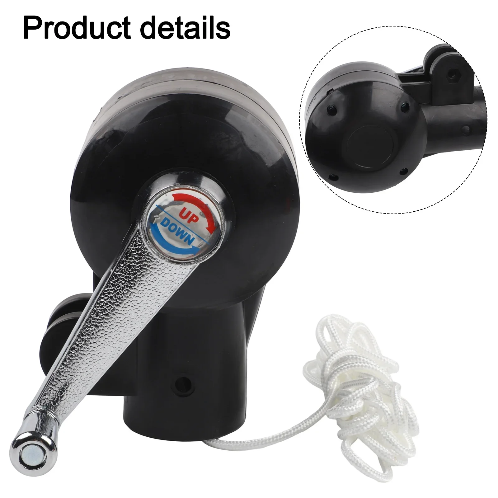 Patio Umbrella Replacement Crank Handle Heavy Duty Accessory For Outdoor Umbrellas Designed For Most Deck And Beach Umbrellas