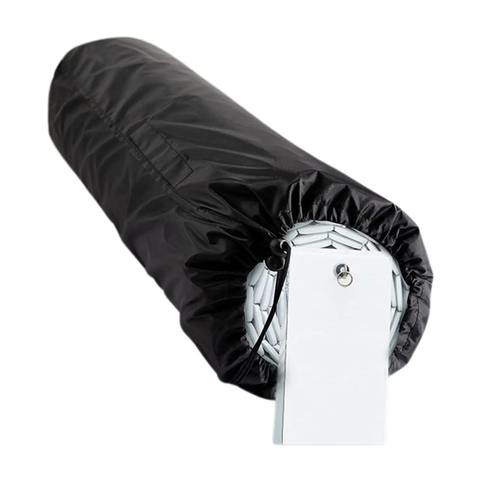 Swimming Pool Reel Protective Cover Silver Coated Oxford Cloth Pool Cover Roll Up Waterproof Dustproof Sunproof Outdoor Tool