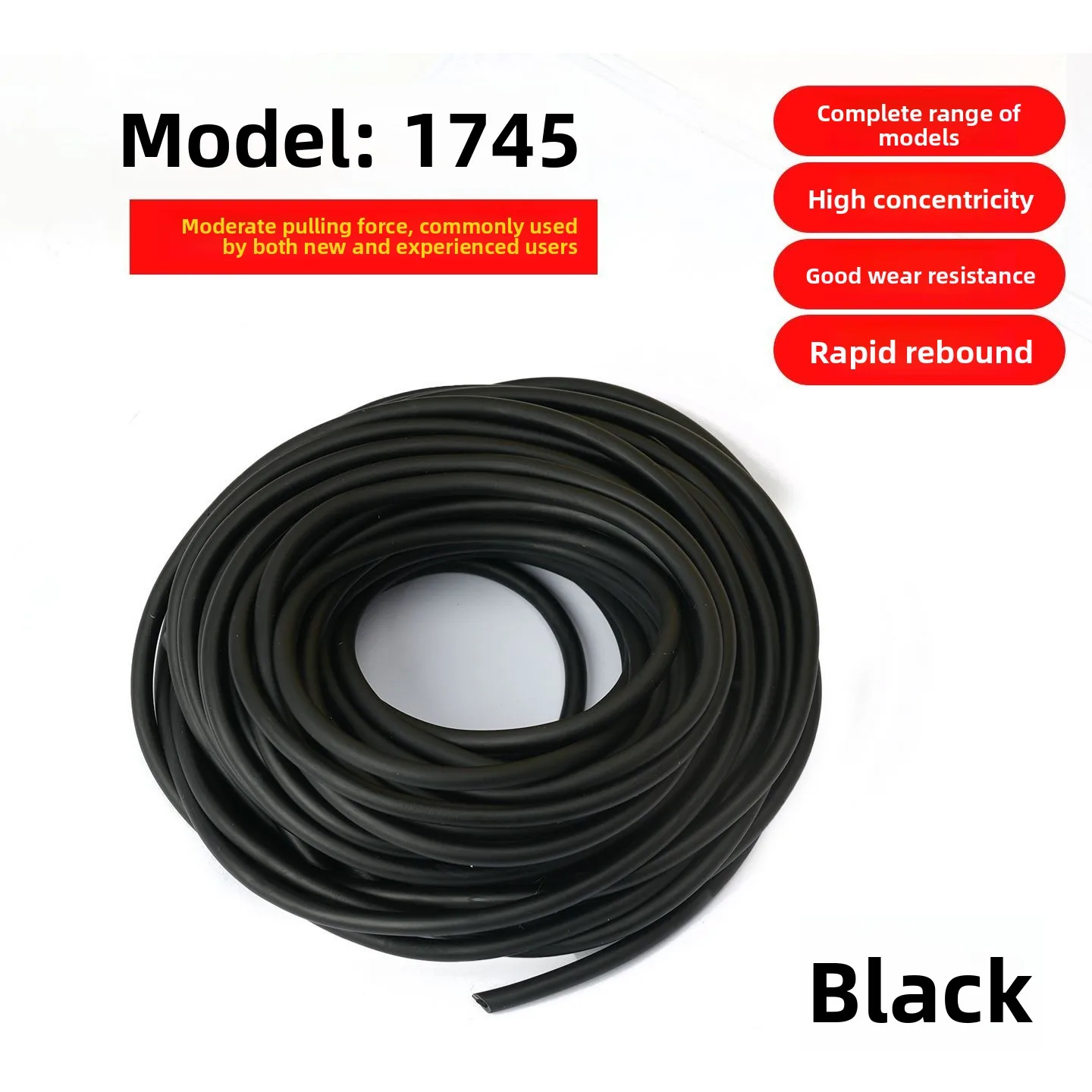 1745/1842/2050/3060 Tubular Rubber Band Hunting, Outdoor DIY Slingshot Hunting Rubber Band, Traditional Rubber Band Shooting