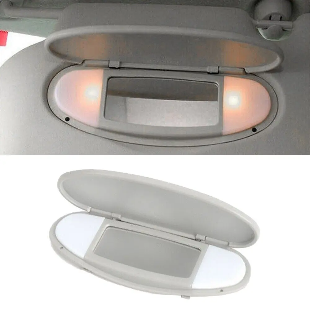 Mirror Car LED Makeup Mirror Adjustment Sun Visor Plate For BMW Mini Cooper R55 R56 R60 Touchscreen Auto Vanity Mirror