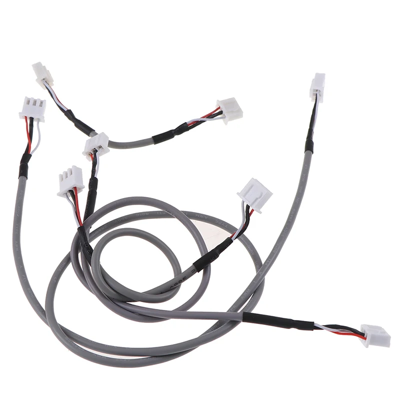 5PCS XH2.54 3P 3pins Audio Signal 2.0 Channel Shielded Input Cable For HiFi Power Amplifier Board Tuner