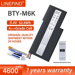 BTY-M6K batteria per Laptop per MSI MS-17B4 MS-16K3 GF63 sottile 8RD 8RC GF75 sottile 3RD 8RC 9SC GF65 sottile 9SE/SX sottile 10SDR