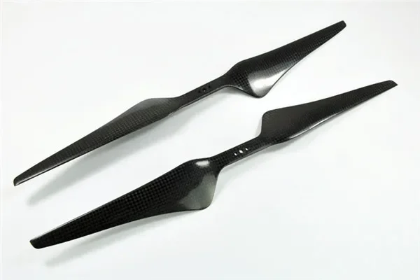 1 Pair of Black 1555 15x5.5 Tarot Carbon Fiber Propeller CW/CCW Cons Blade For Hexacopter Octcopter Multi Rotor UFO