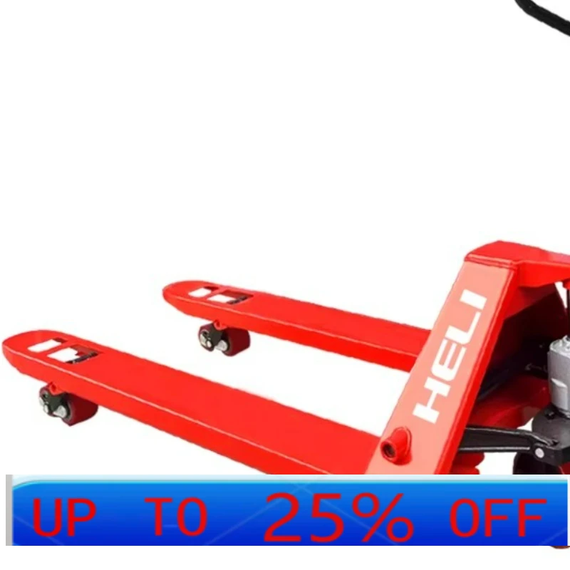 LTT Manual Forklift Earth Cattle Hydraulic Truck Custom Extended Pallet Trailer