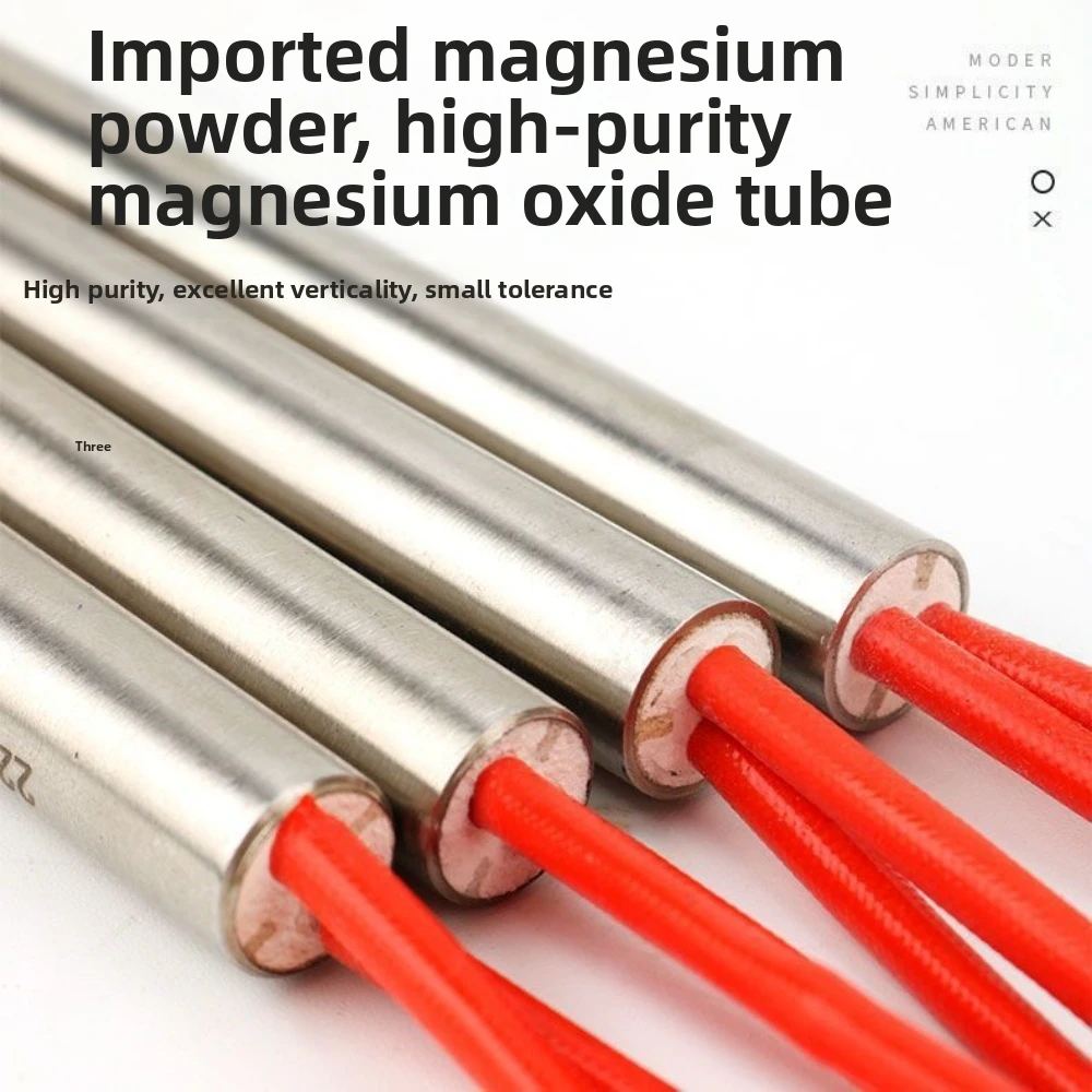 Diameter 6/8/10/12mm Electric Heating Tube Molds Single Head Stainless Steel Single Head Mold Dry Burning 220V