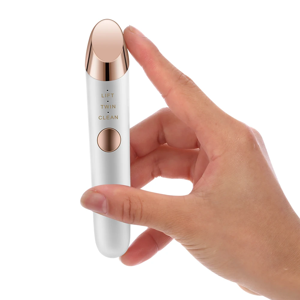 ขายร้อน 2023 ไฟฟ้าไร้สายอุปกรณ์นวดตา Anti-Wrinkle Eye Anti-Puffiness นวดสําหรับ Eye และ Lip