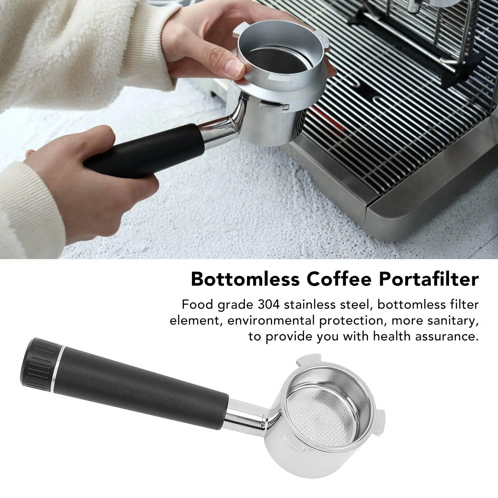 Naked Portafilter for delonghi 9 Series 9335 9155 9355 9665 Coffee Machine