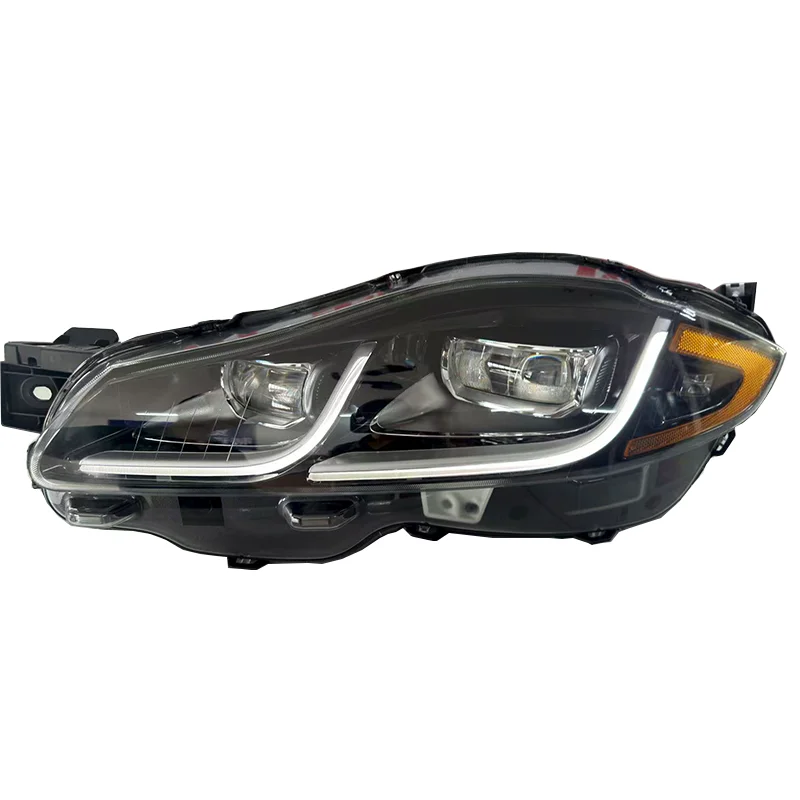 مناسبة لمصابيح السيارة الأمامية الأمريكية لسيارة جاكوار XJ LED 2010-2019 الجودة الأصلية، التثبيت المباشر على السيارة