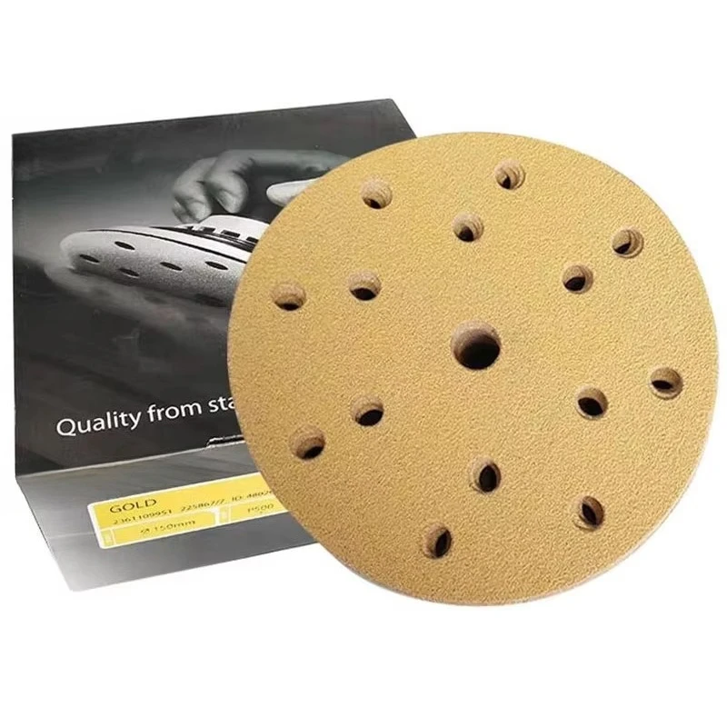 6 inch 15 hole sandpaper 150mm sand tray dry and wet sand 600/800/Milka sander original sandpaper