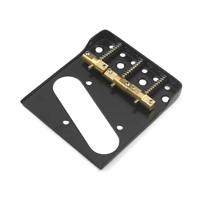 XSXS-TL Guitar Pickup Ring For Bridge Style Compensated Brass Saddles Flat And Cut-Down Sides Black