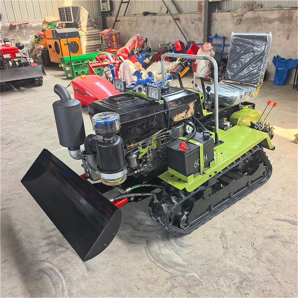 Agricultural Farm Tools and Equipment Crawler Rotary Tiller Price With Various Implement for Sale Wholesale
