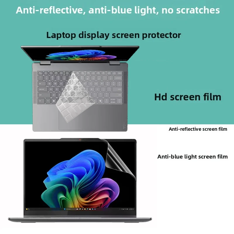 

For 14inch 2025 Lenovo Yoga 7 2-in-1 14ILL10 Laptop screen film High-definition Display Protective film Keyboard film