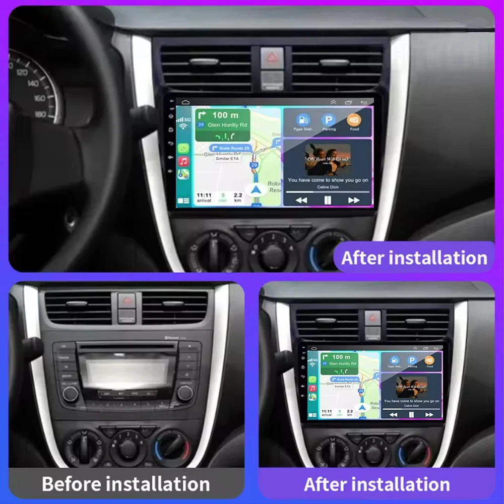 Android 16 Multimedia For Suzuki Celerio Cultus 2015 - 2018 2K Carplay Car Player GPS Stereo Screen Navigation Auto Radio Screen