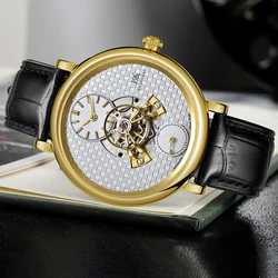 Shanghai Tourbillon Watch Men 40mm orologi automatici di lusso Dome Sapphire Glass Man orologi da polso meccanici Relojes Para Hombre