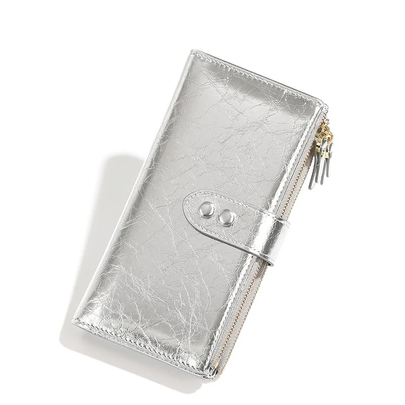 Long Card Holder Women Wallet 2025 New PU Leather Purse Fashionable Ladies Coin Purse
