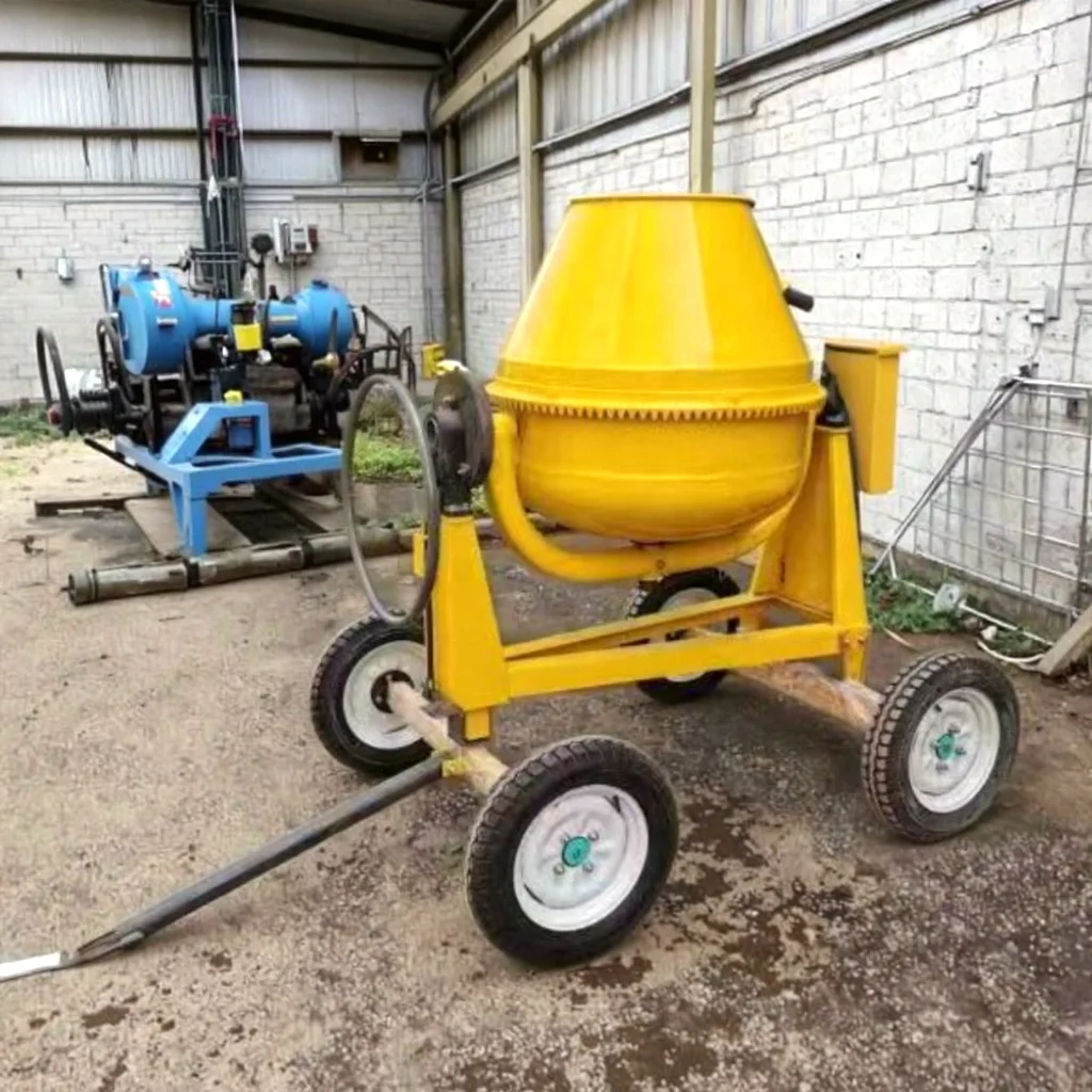 

Chinese Manufacturer Filled Type 500L 30rpm 10HP Honda Diesel Engine Concrete Mixer For Sale