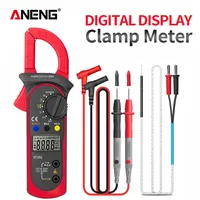 ANENG ST202 Professional Multimeter Clamp AC/DC Clamp Meter Digital Voltmeter Ammeter Amperometric Clamp Tester for Electrician