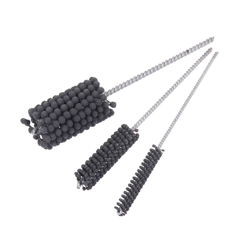 Flexible Cylinder Honing Brushes Φ12-40mm Grit 320 Abrasive For Mild Steel Stainless Steel Cast Iron Soft Ferrous Materials