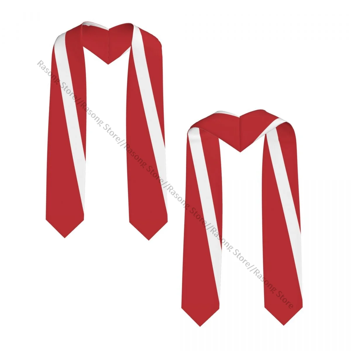 Graduation Stole for Academic Commencement Unisex Scuba Dive Flag Adult Choir Stole Adult Honor Shawl