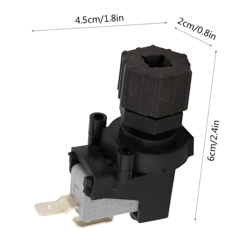 Interruptor de pressão de ar para Spa Tubing, Push Air Switch, Universal Jet Tool, Casa Ferramentas de substituição, Botão, Novo, 2023