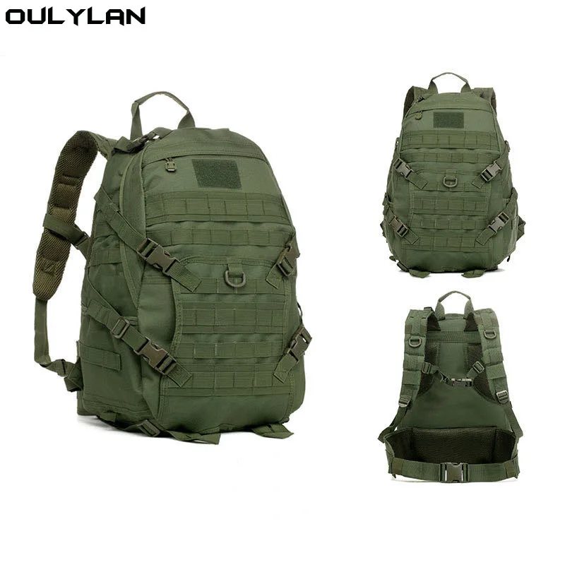 Oulylan Military Tactical Backpack Outdoor Waterproof Camping Hunting Trekking Sport Bag Softback Large Capacity Molle Rucksack