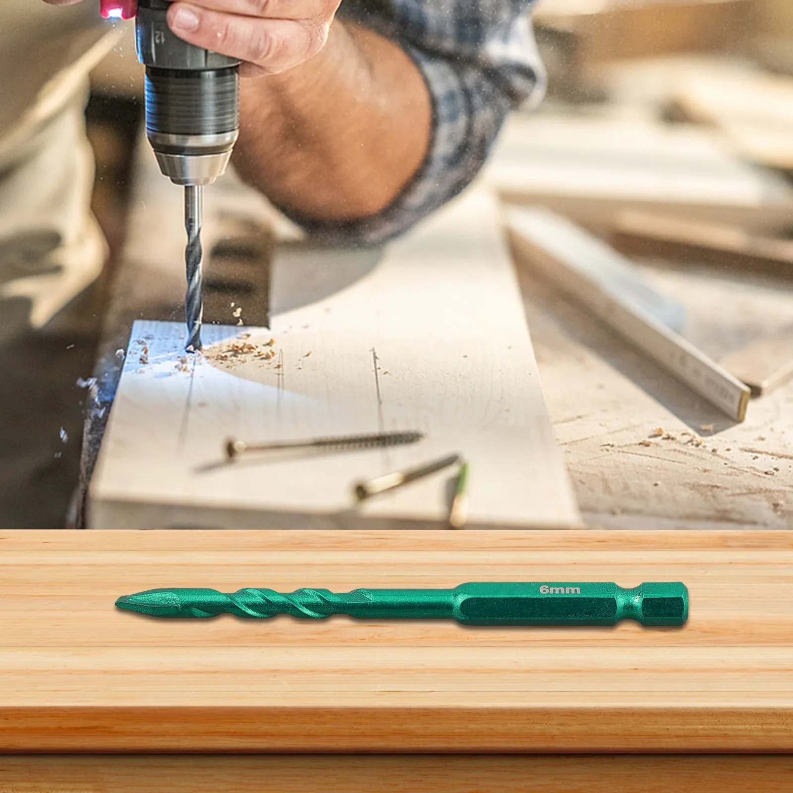 أداة الحفر غريب الأطوار 6-12 مللي متر مثقاب مثلث لبلاط الزجاج بلاطة الصخور دريوال الطوب اللكم الحفر الكهربائية أداة السلطة