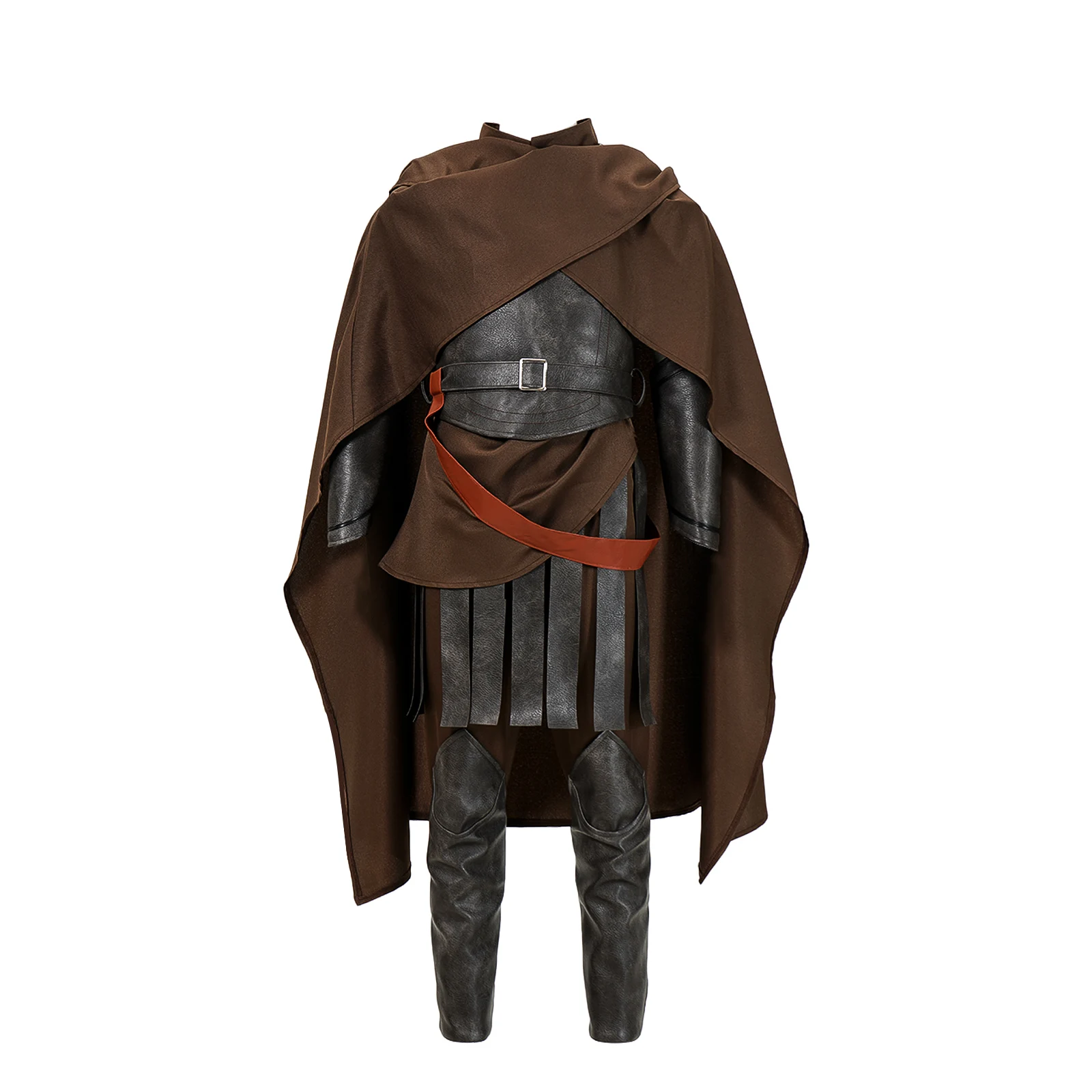 The Odyssey Cosplay Agamemnon Costume Disguise Leather Uniform Cloak for Men Roleplay Performance Outfit Halloween Carnival Suit view 3