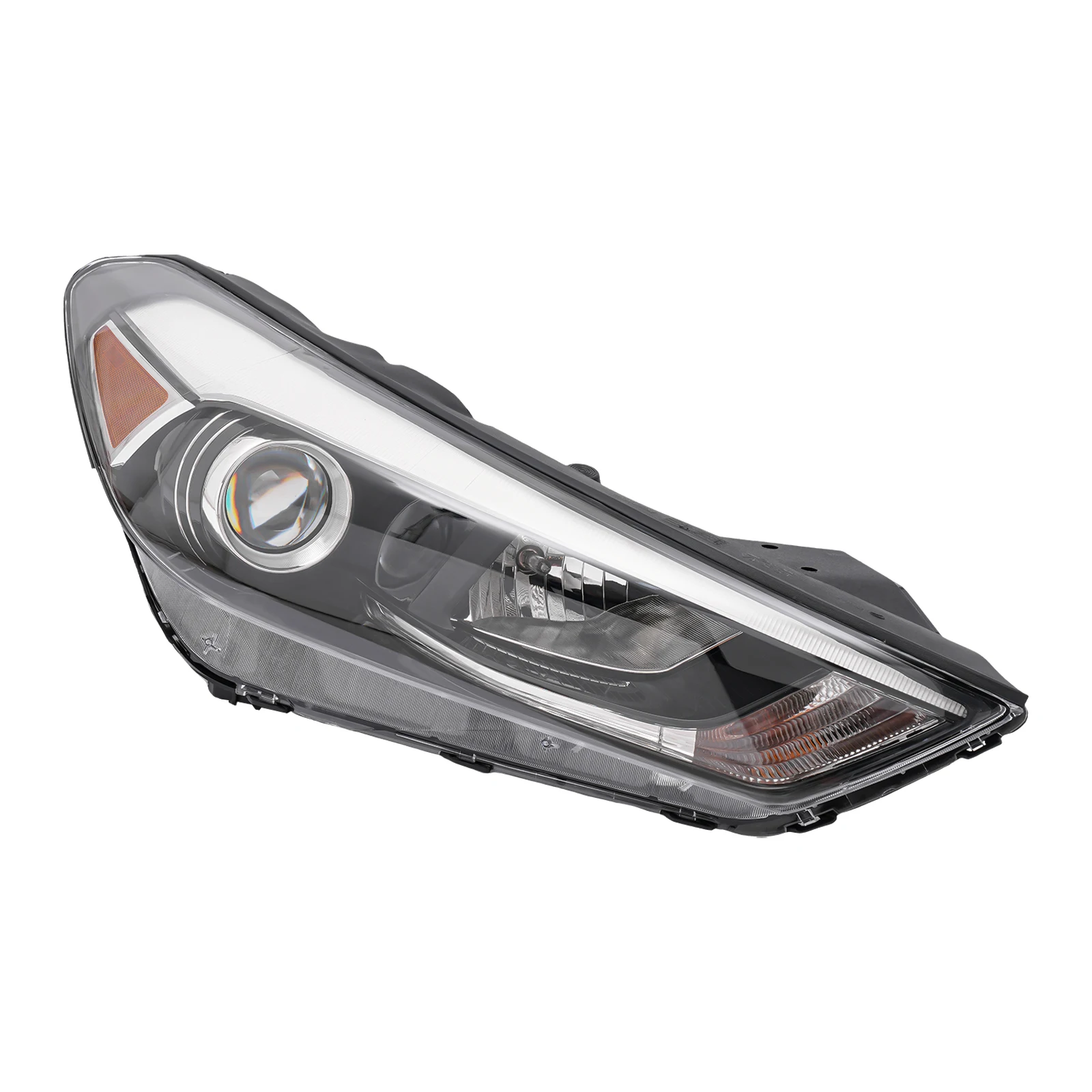 High-quality PP and PC Halogen Right Headlight Fits 2016-2018 Hyundai Tucson