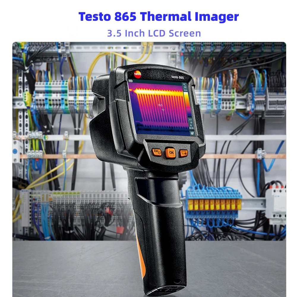 Germany Testo 865 Professional Thermal Imager High Senstive Thermal Imager High Resolution LCD Screen Infrared Thermal Camera