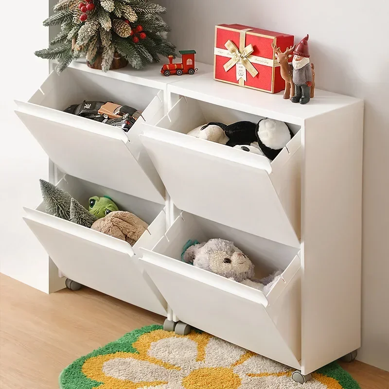 Storage cabinets Multi-layer household shelves Drawers Lockers with wheels Durable