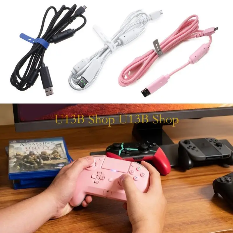 U13B Game Controller USB Cable Cord Gaming Accessories for Wildcat / Raiju Gamepad Replacement Wire Line
