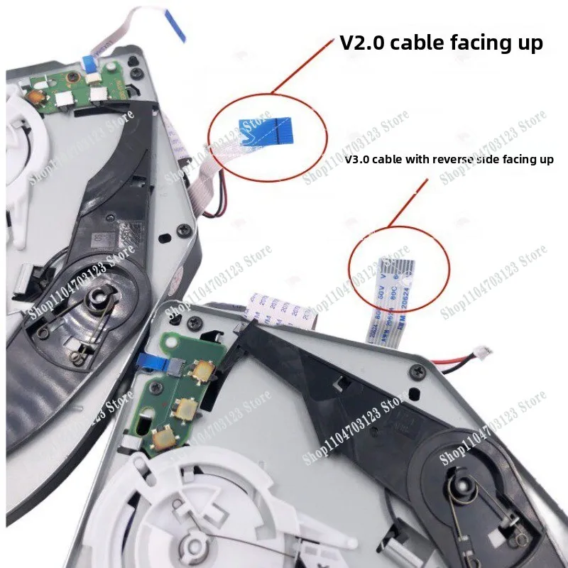 Suitable for PS5 host optical drive V1.0V2.0V3.0 built-in slim/pro optical drive assembly