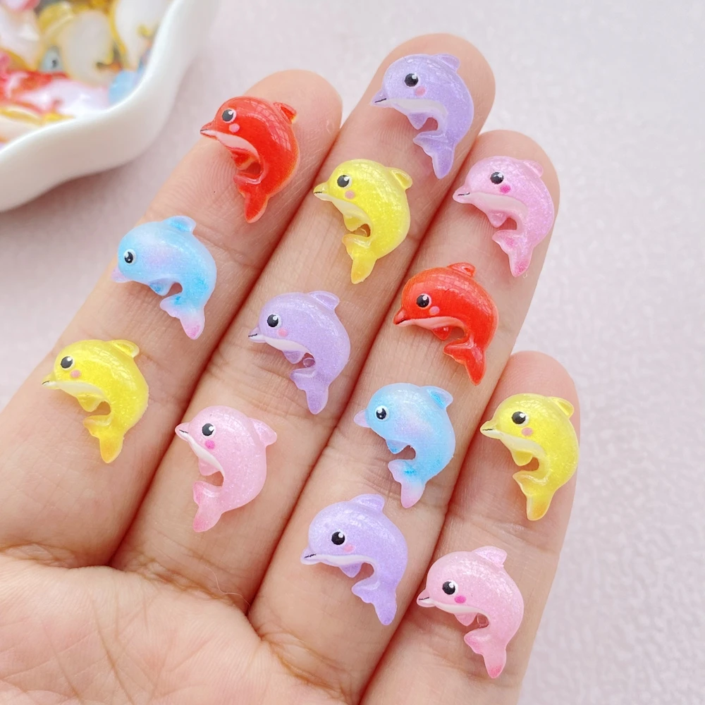 50 pieces/batch cute cartoon cat nail art decoration resin bow series nail accessories DIY 3D charm