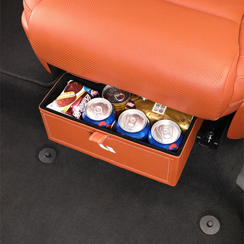 מכונית מושב אחורי תיבת אחסון משקאות מזנון תיק עיצוב אביזרים המוביל אידיאלי li xiang אוטומטי l8 l9 2022 2023