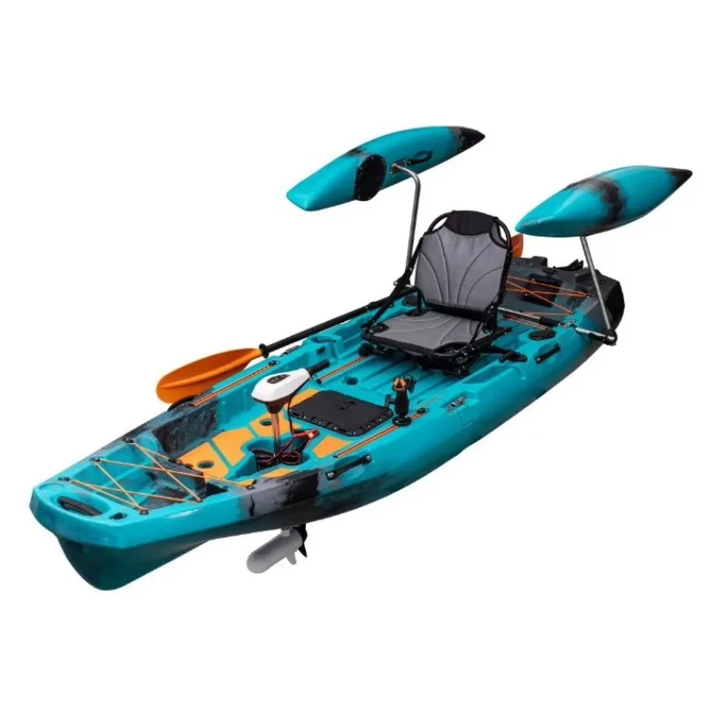 Heavy kayak stabilizer set with adjustable support balancer suitable for rivers