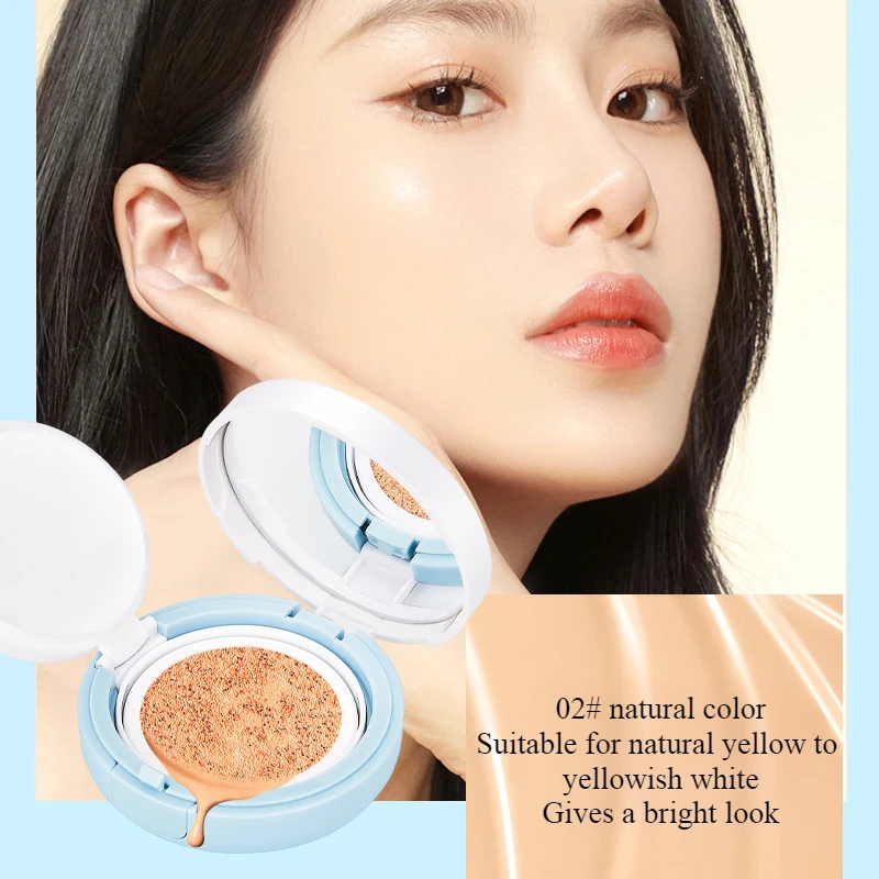 Air Cushion Bb Cream Brightening Oil Control Moisturizing Cc Cream Concealer Foundation Contains  Natural  Plant  Ingredients