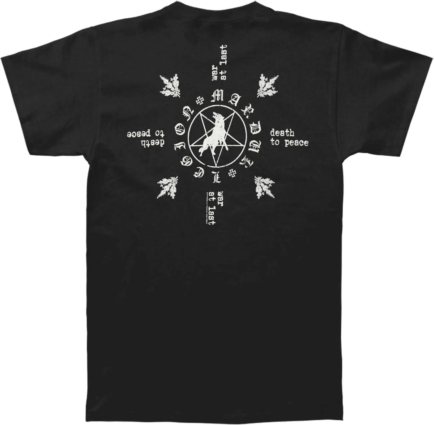 Marduk Men's Frontschwein Shield T-Shirt Black