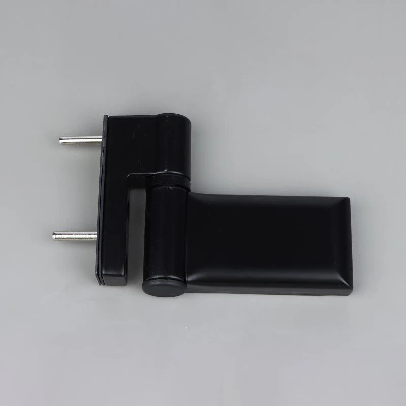 Door Flag Hinge Triad Adjustable For Double Glazing: Aluminium Profile Hydraulic Mute Buffer White/Black