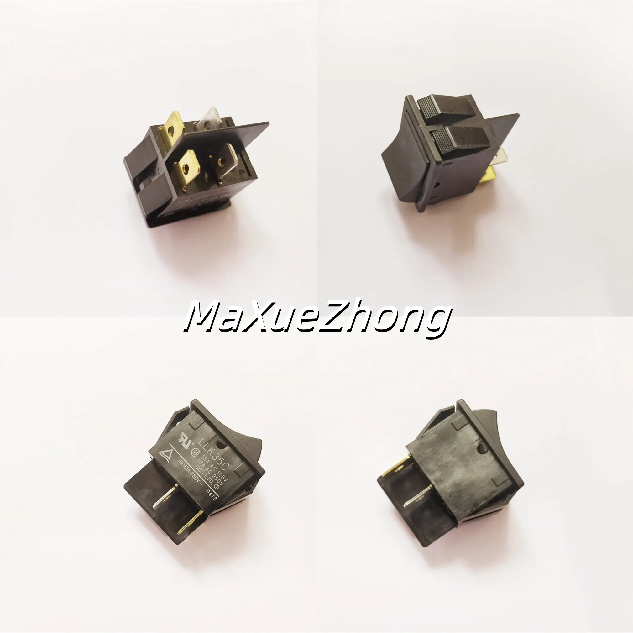 

Original new 100% rocker shaped switch LLK35C 16A AC 125V 250V switch power switch 16A-AC-125V-250V 4pin 2gear