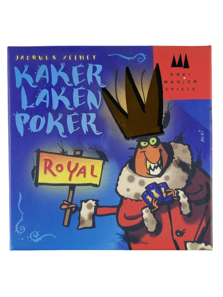 Poker Royal Kartenspiel Neues Spaßiges Familienspiel Spielkarten Biss 20 Poker Hummel Polilla Karten Brettspiel Deck Betrugs-Karten – Detail 1