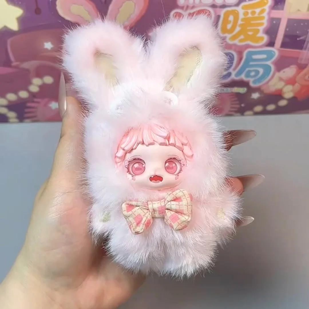 

MIOCO Warm Hugs Gathering Blind Box Mystery Toys Love U Bunny Dolls Model Gift Cute Animals Pendant Bag Charm Trendy Play
