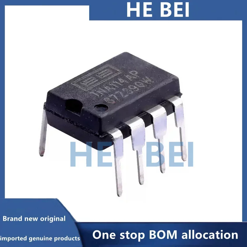 INA114AP INA114 DIP-8 Direct Insertion INA114P Precision Instrument Amplifier IC Chip Original Genuine Product