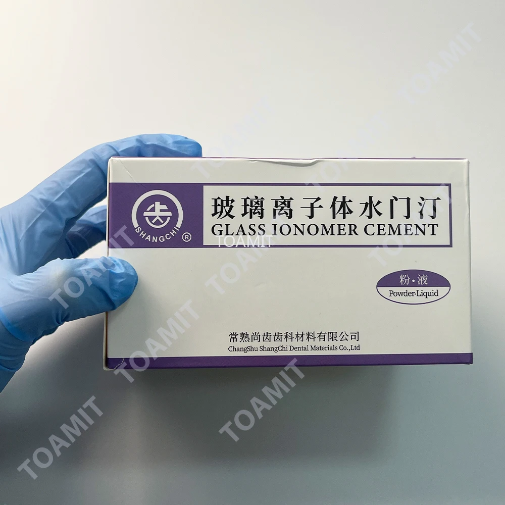 Glass Ionomer Cement Permanent 20g+15ml 3Set Dental Filling Restoration Strength False Teeth Crowns Denture Adhesive Materials