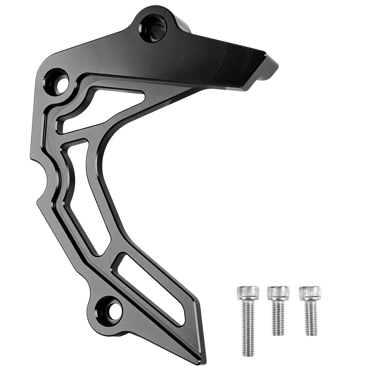 دراجة نارية الجبهة ضرس الحرس سلسلة غطاء CNC سبائك الألومنيوم اكسسوارات لكاواساكي KLX110 2002 + KLX110L 2011 + #3