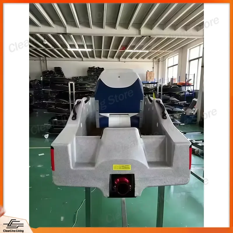 Kayak Mini Boat Aluminum EPP Jet Motor Speedboat Water Surfing Small Kart Rental Portable Fishing Boat Personal