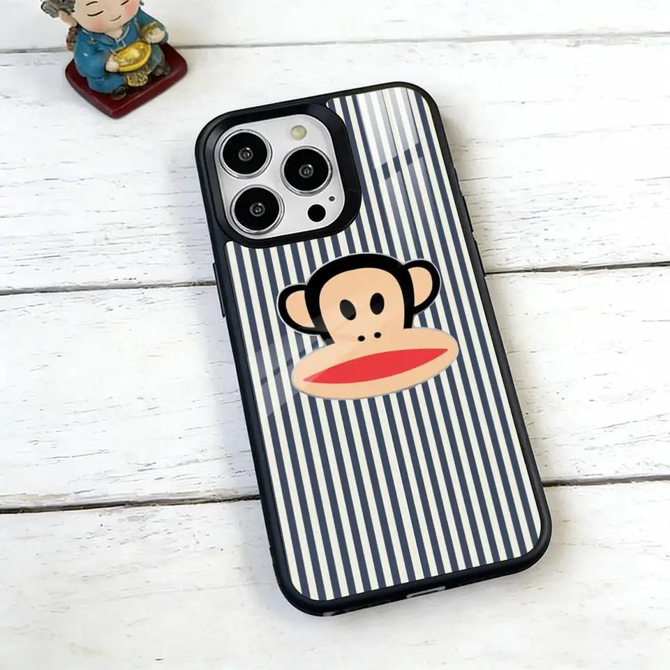 Funda para iPhone 17,16,15,14,13,12,11 Plus,Pro con logo de moda P-Paul f-Frank, magnética para carga inalámbrica Magsafe 5