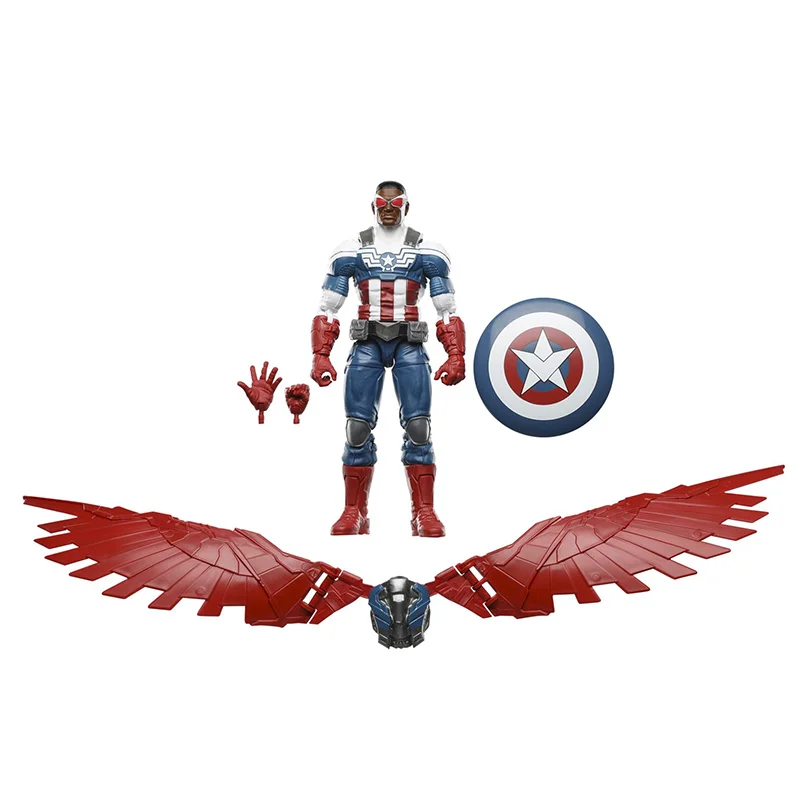 Hasbro Marvel Legends Falcon Sam Wilson Captain America Symbol of Truth 16Cm Anime Original Action Figure Model Toy Gift Collect